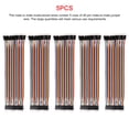thumbnail image 2 of Macho A Macho, Cable Multicolor, 40 Pines, Macho A Macho, Cable De Puente De Placa De Pruebas, Kit De Cable De Cinta Macho A Macho，5 Uds，20Cm/7,86 Pulgadas Sweethay TO002159-00, 2 of 6