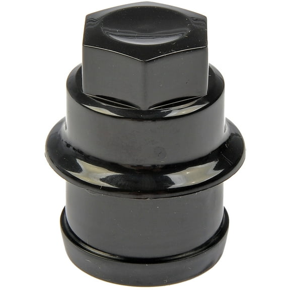 Dorman 711-026 Wheel Fastener Cover for Specific Cadillac / Chevrolet / GMC Models, Black (Pack of 4)