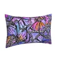 thumbnail image 2 of Daiia Watercolor Butterflies Bedding Waterproof Pillow Protector Zippered Queen – Bed Bug Proof Pillow Encasement-20"x30", 2 of 9