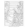 thumbnail image 2 of Color Your Own Tiffany Windows Coloring Book-Softcover, 2 of 2