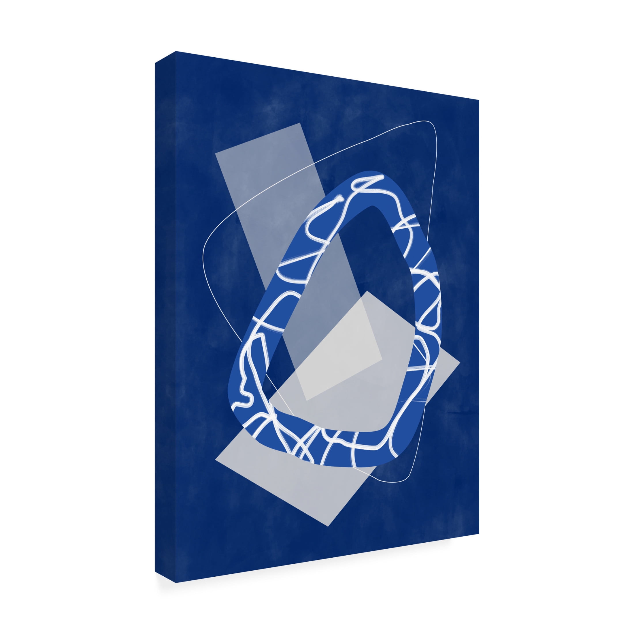 Trademark Fine Art Elena Ristova  Indigo22 Canvas Wall Art