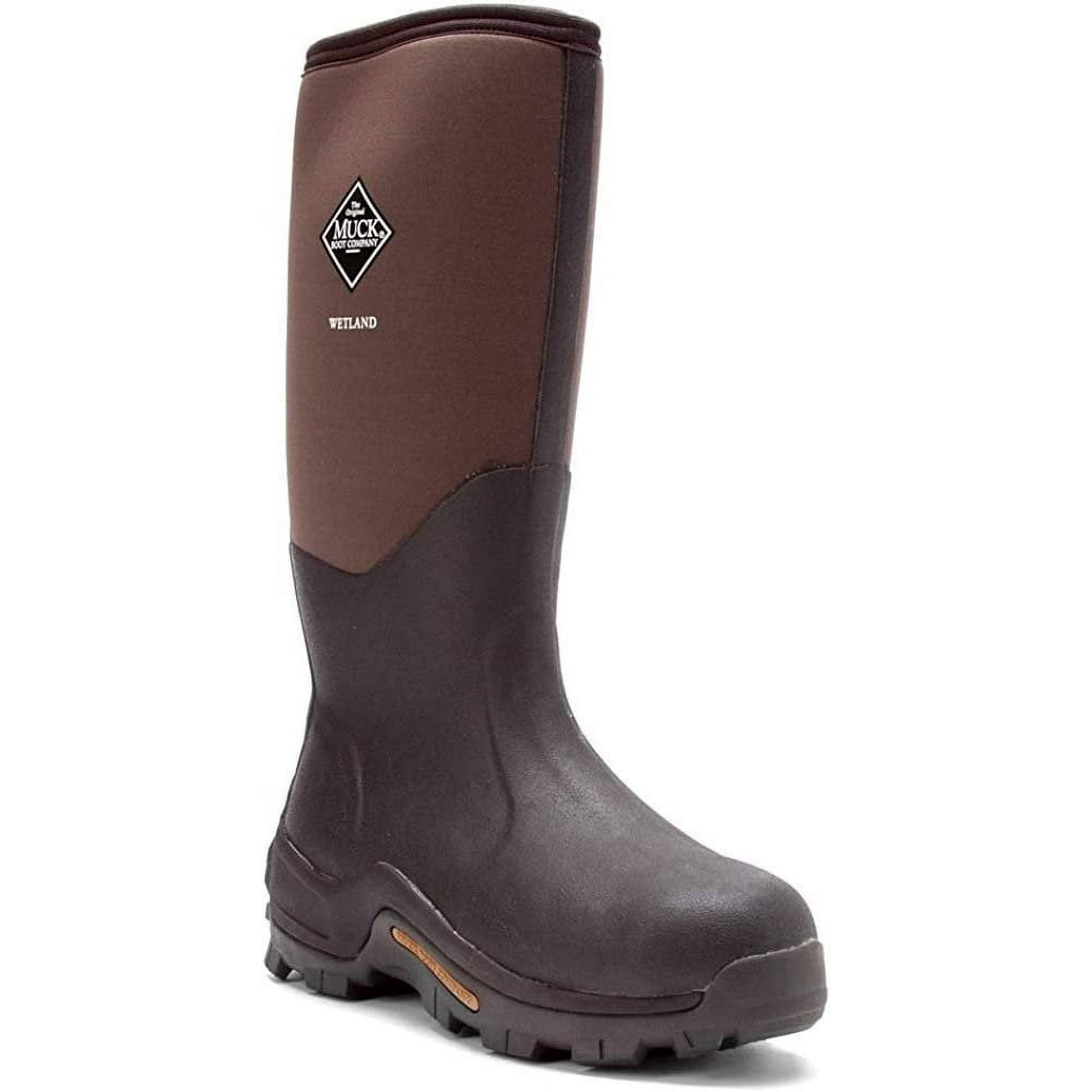 Muck Men s Wetland Premium Field Rubber Boots Tan/Bark 12D Medium