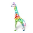 thumbnail image 5 of Melissa & Doug Rainbow Giraffe Lifelike Plush, 5 of 11
