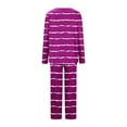 thumbnail image 5 of yievot Womens Pajama Sets Long Sleeve Shirt and Pants Soft Pajama Sets 2 Piece Sleepwear Loungewear, 5 of 5