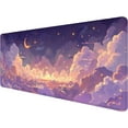 thumbnail image 1 of Octopus Desk Mat Gaming Mouse Pad Neon Cthulhu Monster Cool XL Mouse Pad Large Mousepad Extended Laptop Keyboard Mat Gaming Desk Pad Mouse Mat Office Computer Keyboard Laptop Home 31.5"x11.8, 1 of 5