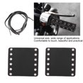 thumbnail image 4 of Aukson Leather Piece 2PCS Motorcycle Leather Handlebar Hand Grip Covers Motorcycle Modification Accessories, 4 of 8