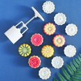 thumbnail image 2 of HBFAGFB Traditional Moon Cake Cookie Mold Tool, Hand Pressed Pastry Moulder for Autumn Christmas, 2 of 5
