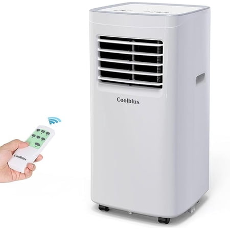 Open Box Coolblus Portable Air Conditioner 8,500 BTU 3 IN 1 PAC-A019K-05KR - White
