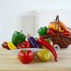 thumbnail image 5 of 12 verduras artificiales realistas, maíz artificial surtido, decoración del hogar., 5 of 8