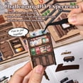 thumbnail image 7 of Book Nook Kit - DIY Miniature House Japanese Fan Shop Dollhouse Kit for Adults and Teens, Booknook Tiny House Bookshelf Decor 3D Wooden Puzzle, Gifts for Family, Friends, 7 of 7