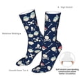 thumbnail image 4 of Salouo Pirate Skulls 1 Pattern Fun Novelty Crew Socks,Casual Athletic Socks Neutral Socks, 4 of 7