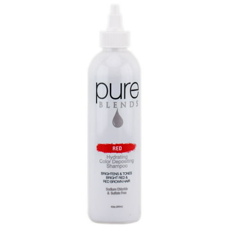 Pure Blends Hydrating Color Depositing Shampoo - Red - Size : 8.5 (Best Color Depositing Shampoo For Red Hair)