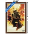 thumbnail image 3 of Star Wars: The Book of Boba Fett - Boba In Canyon Wall Poster, 14.725" x 22.375", Framed, 3 of 3