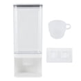 thumbnail image 1 of Wall-Mounted Dry Food Dispenser, Transparent Plastic, Dry Food Dispenser, Dry Food Fruit Storage Box-1500ML, 1 of 10