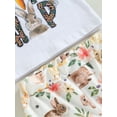 thumbnail image 6 of Jxzom Toddler Girl Easter Outfit 6M 12M 18M 2T 3T 4T Bunny Carrot Print Short Sleeve T-Shirt Flared Pants Summer Clothes Set, 6 of 7
