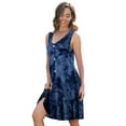 thumbnail image 4 of VEPKUL Plus Size Dresses 2X for Women, Sleeveless Tank Dress Casual Sexy V Neck Sundress, 4 of 9
