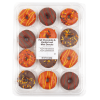 Freshness Guaranteed Fall Chocolate and Vanilla Iced Mini Donuts, 8 oz, 12 Count