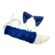 thumbnail image 4 of Juego de orejas y Cola larga Yuyangstore de piel sintética para Carnaval festivo Mardi Azul, 4 of 8