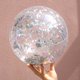 thumbnail image 1 of 跨境新款PVC透明球充气蓝色亮片沙滩球戏水玩具球拍照道具as the picture Deng Xun unisex, 1 of 2