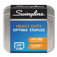 thumbnail image 2 of Optima High-Capacity Staples, 0.38" Leg, 0.5" Crown, Steel, 125/Strip, 20 Strips/Box, 2 of 6