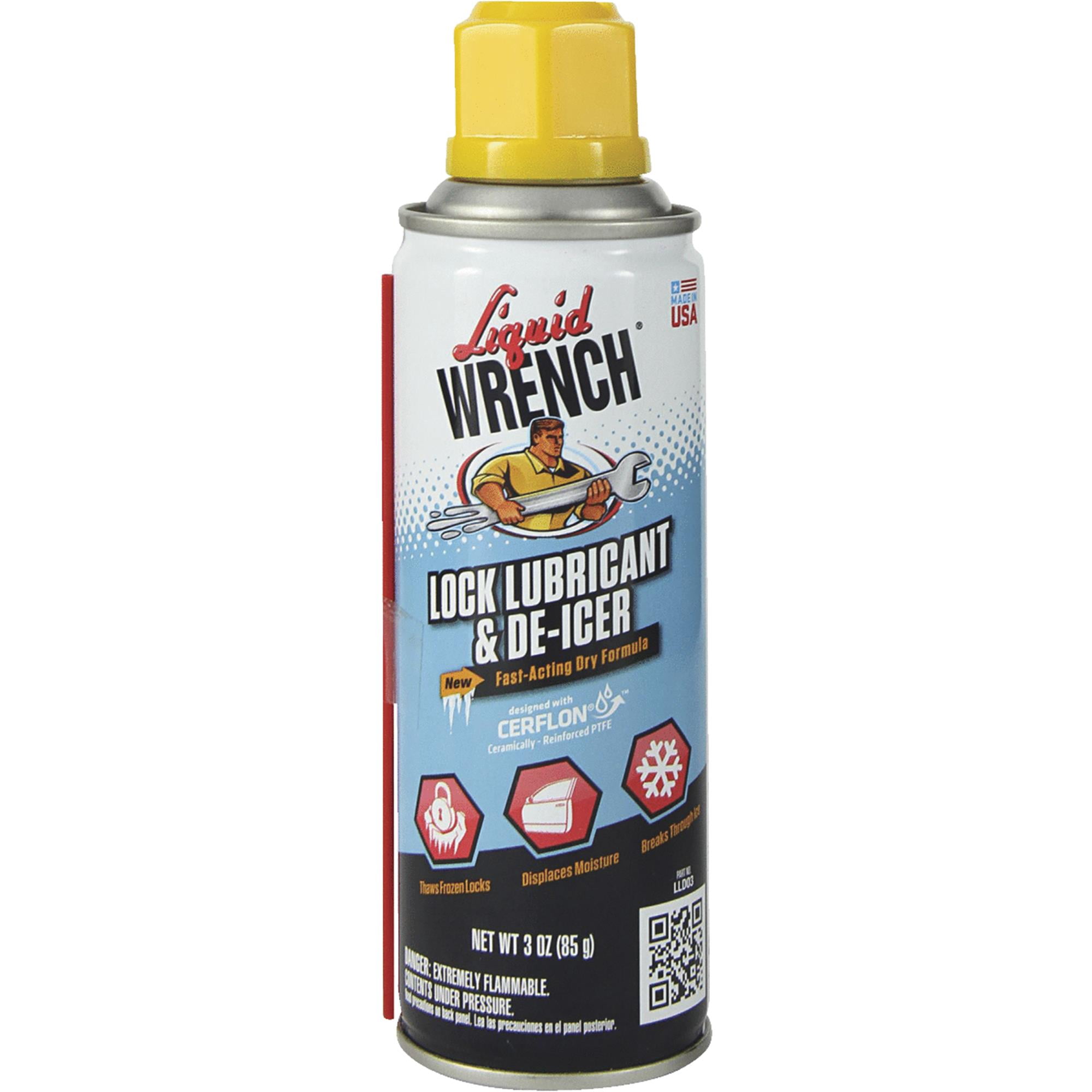 Liquid Wrench 3 Oz. Aerosol Spray Lock Lubricant & DeIcer LLD03