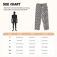 thumbnail image 3 of Balery Weave Geometric Pantalones de pijama para mujer, pijamas ultraligeros, pantalones de estar por casa-3X-Large, 3 of 6