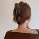 thumbnail image 3 of Pinzas para el pelo de plástico mate francés, 3 uds., pinzas para el pelo triangulares negras, pinzas antideslizantes para el pelo al aire libre, pinzas para la mandíbula para mujeres y niñas Vhermosa WRJM-192, 3 of 5
