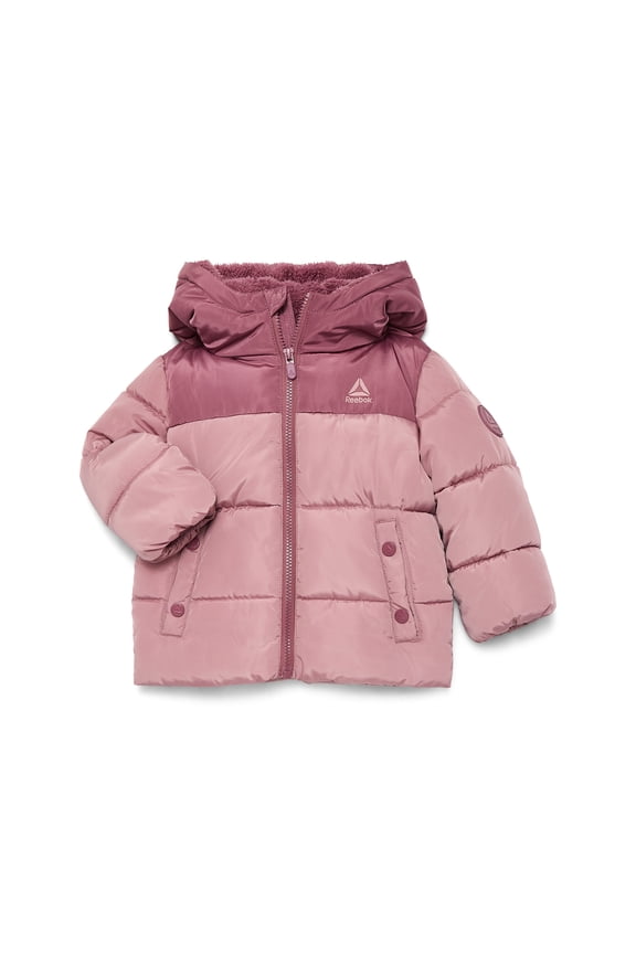Toddler Heavyweight Puffer Jacket with Hood, Sizes 12M-5T