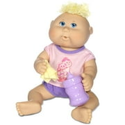 Cabbage Patch Kids Magic Drink & Wet Newborn, Blonde Caucasian Girl