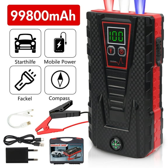 BAOKALER 5000A Car Battery Jump Starter,12V Jump Starter Battery Pack up to 6.0L Gasoline and 4.0L Diesel Engine