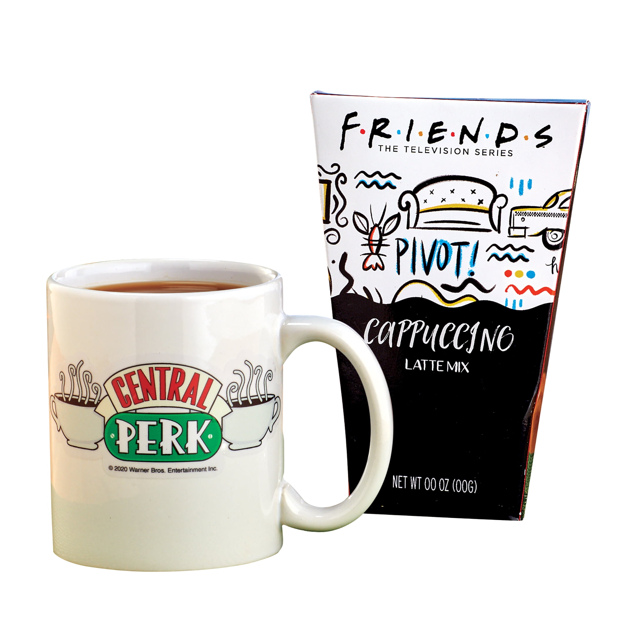 Primark Friends Tv Series Plastic Flask Mug Tea Coffee Travel Mug Gift New