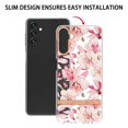 thumbnail image 2 of Dteck Case For Samsung Galaxy A13 4G,Shockproof Rubber Flower Patterned Hybrid Protective Slim Lightweight Back Phone Cover,#E, 2 of 5