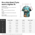 thumbnail image 5 of KLL Underwater Swimming Guinea Pig Print Men's Shirt Short Sleeve Button Down Summer Cuba Beach Shirts- Large, 5 of 5