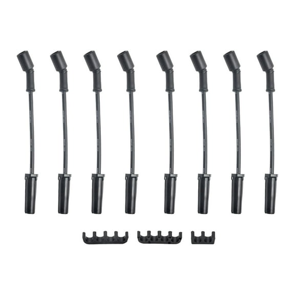 Herko Spark Plug Wire Set WGM48 (7mm-Made USA) For Cadillac Chevrolet Pontiac