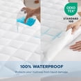 thumbnail image 3 of Protector de colchón Bedsure Twin Waterproof 56 x 76 x 56 cm, 3 of 6