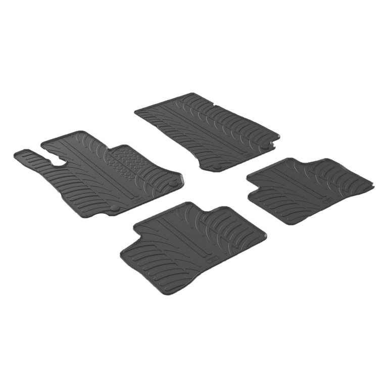 WeatherTech Black Rear FloorLiner/Mercedes-Benz/GLC-Class/2016 + 4