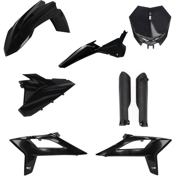 Acerbis Black Full Body Plastic Kit (2936280001)