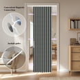 thumbnail image 2 of Puerta tipo acordeón AJAZZ Blackout invisible plegable gris oscuro, 2 of 9