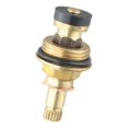 thumbnail image 5 of Brass Faucet Tap Valve Spool Faucet Cartridge Hot And Cold Water Spool G1/2 Bsp 20 Tooth Cartridge Valves Bathroom Access, 5 of 5