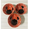 Disney Minnie Mouse Tidbit Bowl Stand Set of 3