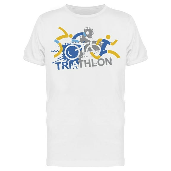 Triathlon Racers T-Shirt Men -Image by Shutterstock, Male Medium