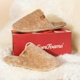 thumbnail image 6 of Women's Fuzzy Slip-on Slippers Warm Cozy Soft Lightweight Memory Foam Indoor House Shoes, 6 of 12