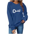 thumbnail image 3 of guisaled Valentines s for Couples Unique Heart Graphic Crewneck Sweatshirts I Love My Boyfriend Girlfriend Anniversary s, 3 of 5
