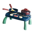 thumbnail image 1 of 19x Juego de accesorios de cocina para juegos de simulación para niños pequeños Juguete de cocina simulado Azul, 1 of 9