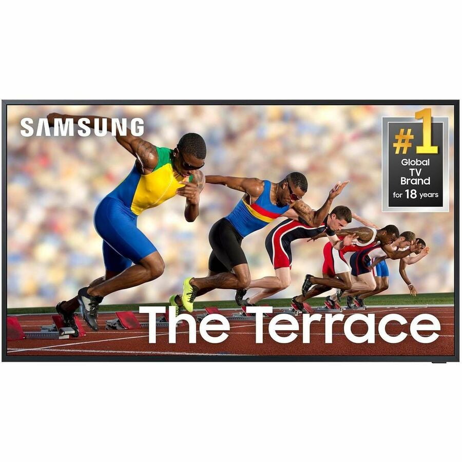 Samsung The Terrace LST9D QN75LST9DAF 74.5" Smart LED-LCD TV, 4K UHDTV, High Dynamic Range (HDR), Titan Black