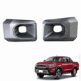 thumbnail image 5 of 1 Pair Car Front Bumper Fog Light Lamp Covers Housing Replacement for Toyota Hilux Rocco 2020 2021, 5 of 5