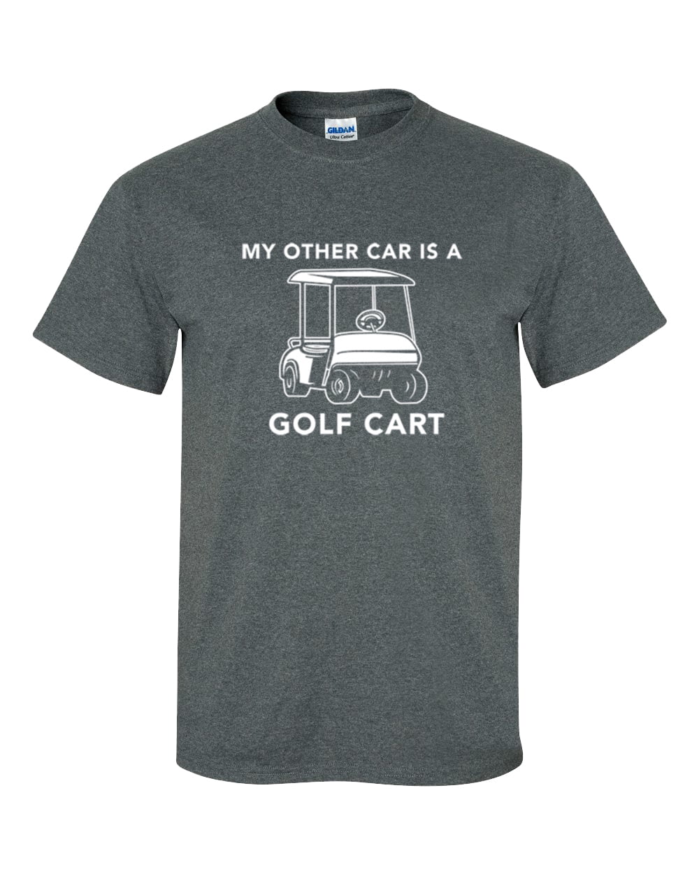Funny Trenz Shirt Company My Other Car Is A Golf Cart Unisex Short Sleeve - Bild 11 von 22