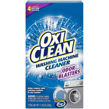 OxiClean Washing Machine Cleaner with Odor Blasters, 4 (Best Drain Cleaner For Washing Machine)