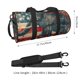 thumbnail image 2 of Balery Vintage American Flag Elephant Bolsa de Gimnasio para Mujeres y Hombres, Bolsa de Viaje Impermeable, Bolsa de Fin de Semana con Compartimento para Zapatos y Bolsillo Húmedo, 2 of 6