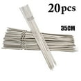 thumbnail image 4 of Brochettes de Barbecue en Acier Inoxydable Plates Antidérapantes Bâtons de Grillade Brochettes de Kebab, 4 of 10